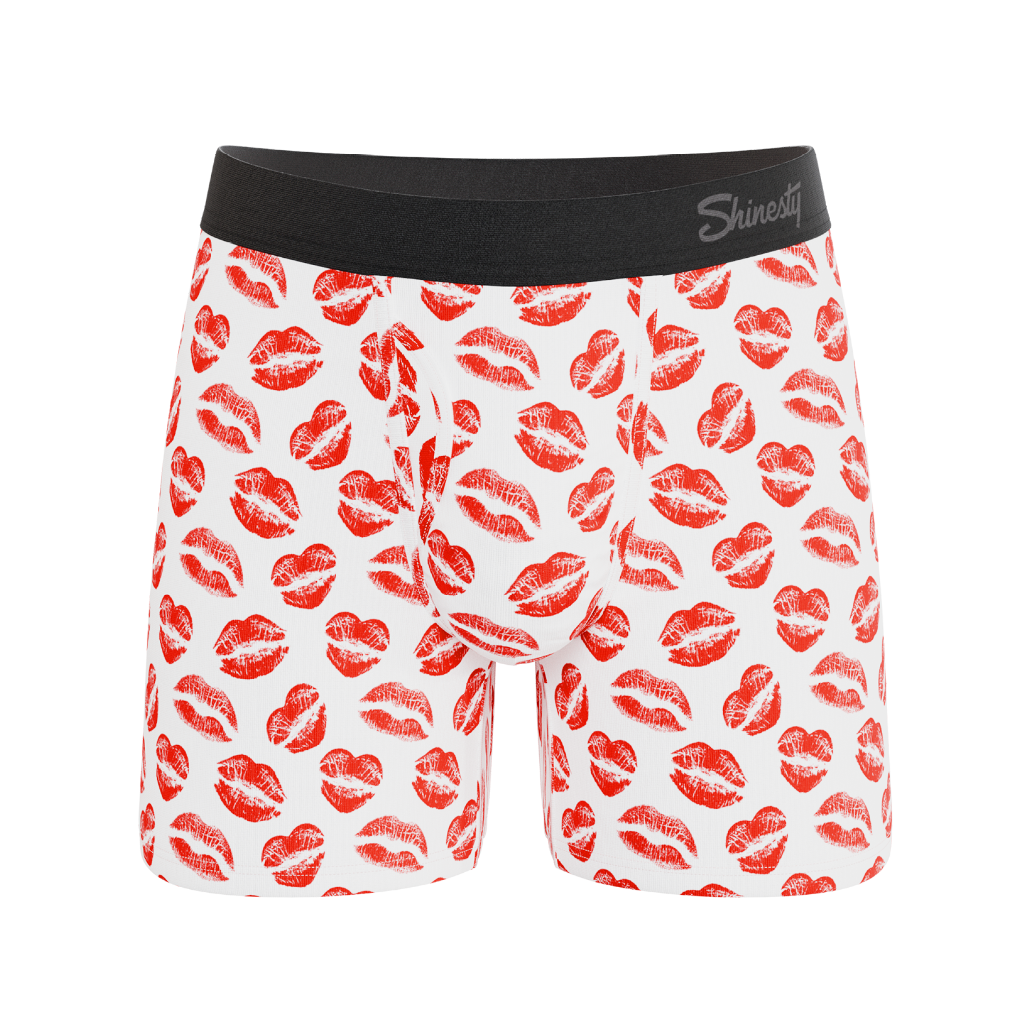 The Pucker Up | Lipstick Kiss Ball Hammock® Magnum Big Pouch Underwear - Shinesty