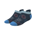 The Pyrotecnips | Naughty Fireworks Heel Hammock™ Ankle Socks - Shinesty