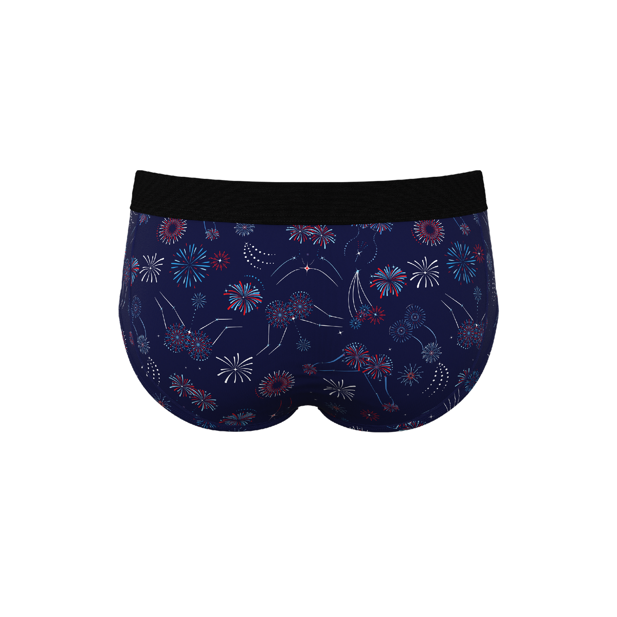The Pyrotecnips | Naughty Fireworks Ball Hammock® Pouch Underwear Briefs - Shinesty