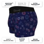 The Pyrotecnips | Naughty Fireworks Ball Hammock® Pouch Trunks Underwear - Shinesty