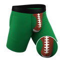 The Quarterback Sack | Football Ball Hammock® Boxer - Long Leg - Shinesty
