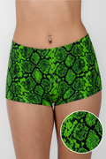 The Queen Cobra | Snakeskin Modal Boyshort Underwear - Shinesty