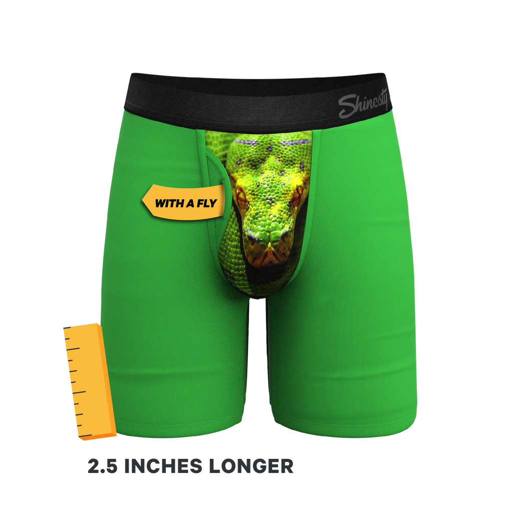The Trouser Snake | Boa Ball Hammock® Boxer - Long Leg - Shinesty