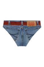The Ranch Hand | Western Denim Ball Hammock® Pouch Swim Briefs - Shinesty
