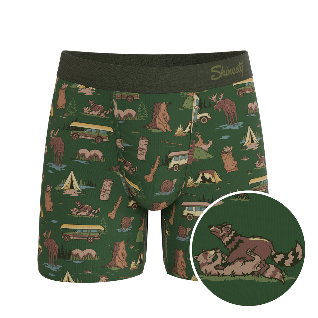 The Really Happy Camper | Camping Ball Hammock® Pouch Underwear - Shinesty