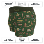The Really Happy Camper | Camping Ball Hammock® Pouch Trunks Underwear - Shinesty