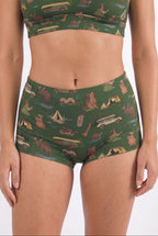 The Really Happy Camper | Camping Modal Boyshort Underwear - Shinesty