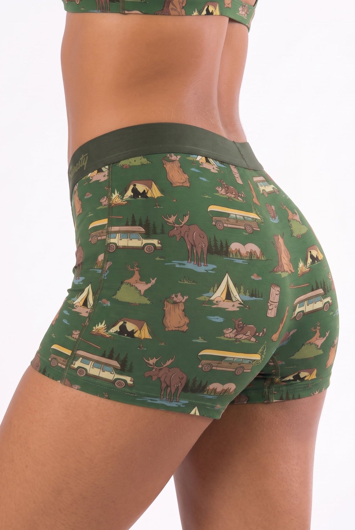 The Really Happy Camper | Camping Women’s Boxers - Shinesty