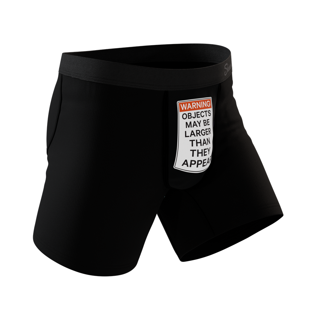 The Rear View | Size Warning Ball Hammock® Pouch Underwear - Shinesty
