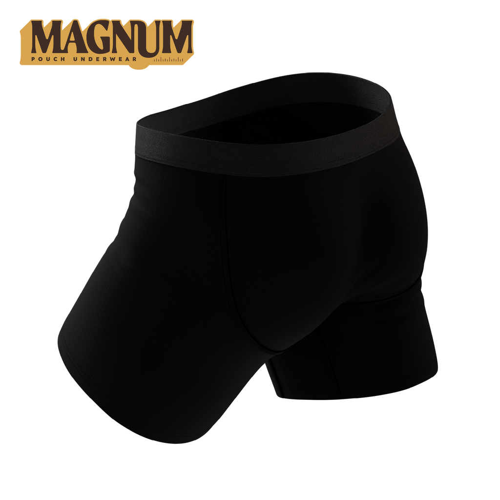 The Rear View | Size Warning Ball Hammock® Magnum Big Pouch Underwear - Shinesty