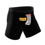 The Rear View | Size Warning Ball Hammock® Pouch Underwear With Fly - Shinesty