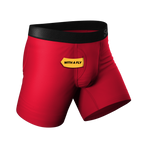 The Red Dress Effect | Red Ball Hammock® Pouch Underwear With Fly - Shinesty