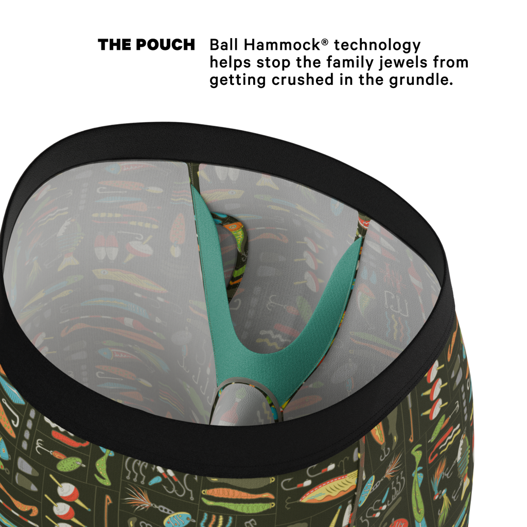 The Reel Nice | Bait Box Ball Hammock® Boxer - Long Leg - Shinesty