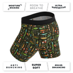 The Reel Nice | Bait Box Ball Hammock® Boxer - Long Leg - Shinesty