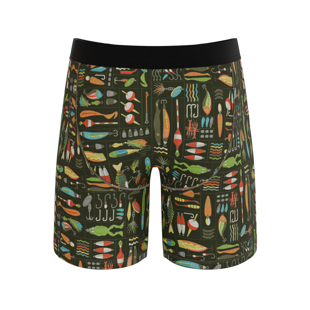 The Reel Nice | Bait Box Ball Hammock® Boxer - Long Leg - Shinesty
