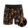 The Rein Dance | Christmas Reindeer Ball Hammock® Pouch Underwear With Fly - Shinesty