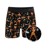 The Rein Dance | Christmas Reindeer Ball Hammock® Pouch Underwear With Fly - Shinesty