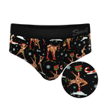 The Rein Dance | Christmas Reindeer Ball Hammock® Pouch Underwear Briefs - Shinesty