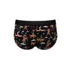 The Rein Dance | Christmas Reindeer Ball Hammock® Pouch Underwear Briefs - Shinesty