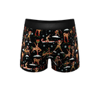 The Rein Dance | Christmas Reindeer Ball Hammock® Pouch Trunks Underwear - Shinesty