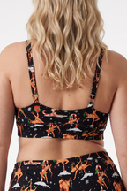 The Rein Dance | Christmas Reindeer Boob Hammock™ Plunge Bralette - Shinesty