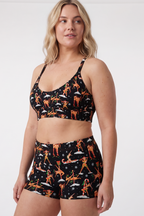 The Rein Dance | Christmas Reindeer Boob Hammock™ Plunge Bralette - Shinesty