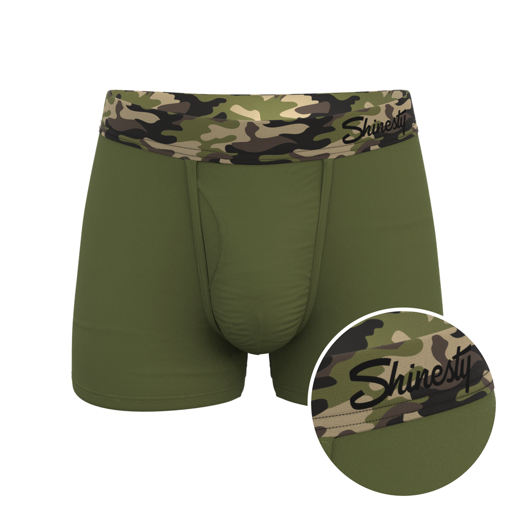 The Reinforcement | Tonal Camo Ball Hammock® Pouch Trunks Underwear - Shinesty