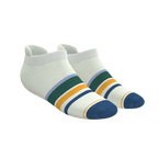 The Retro Actives | Retro Stripe Heel Hammock™ Ankle Socks - Shinesty