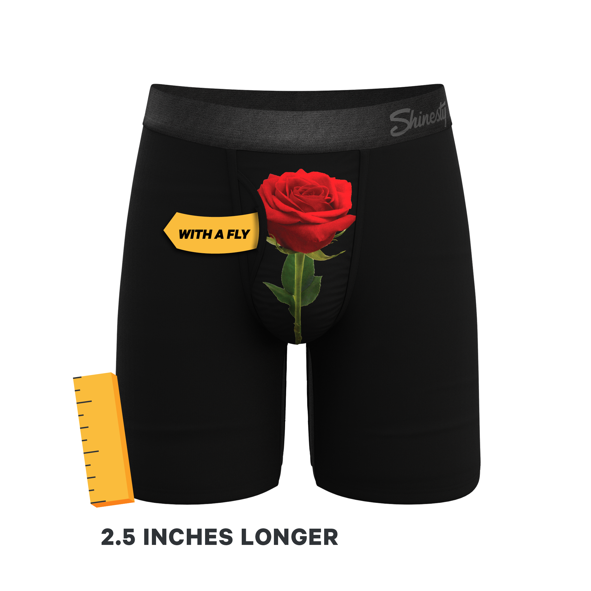The Right Reasons | Rose Ball Hammock® Boxer - Long Leg - Shinesty