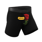 The Right Reasons | Rose Ball Hammock® Pouch Underwear With Fly - Shinesty