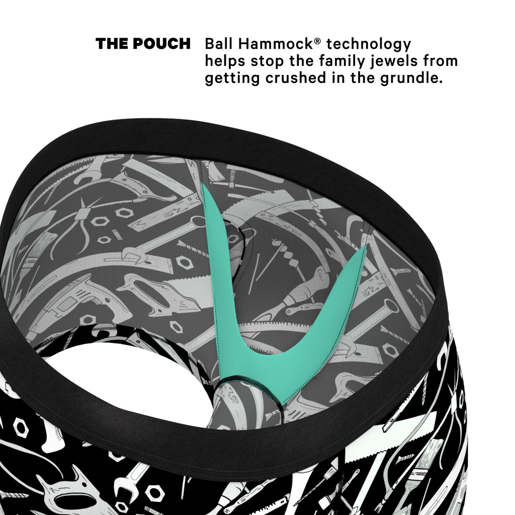 The Righty Tighty | Wrench Ball Hammock® Pouch Trunks Underwear - Shinesty
