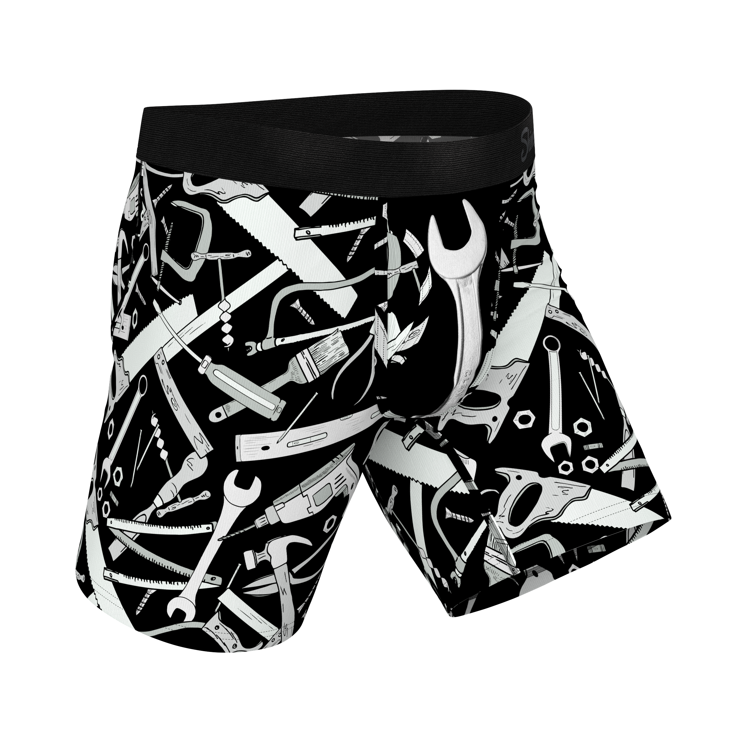 The Righty Tighty | Wrench Ball Hammock® Boxer - Long Leg - Shinesty
