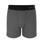 The Rock Solid | Mild Grey Boxers - Shinesty