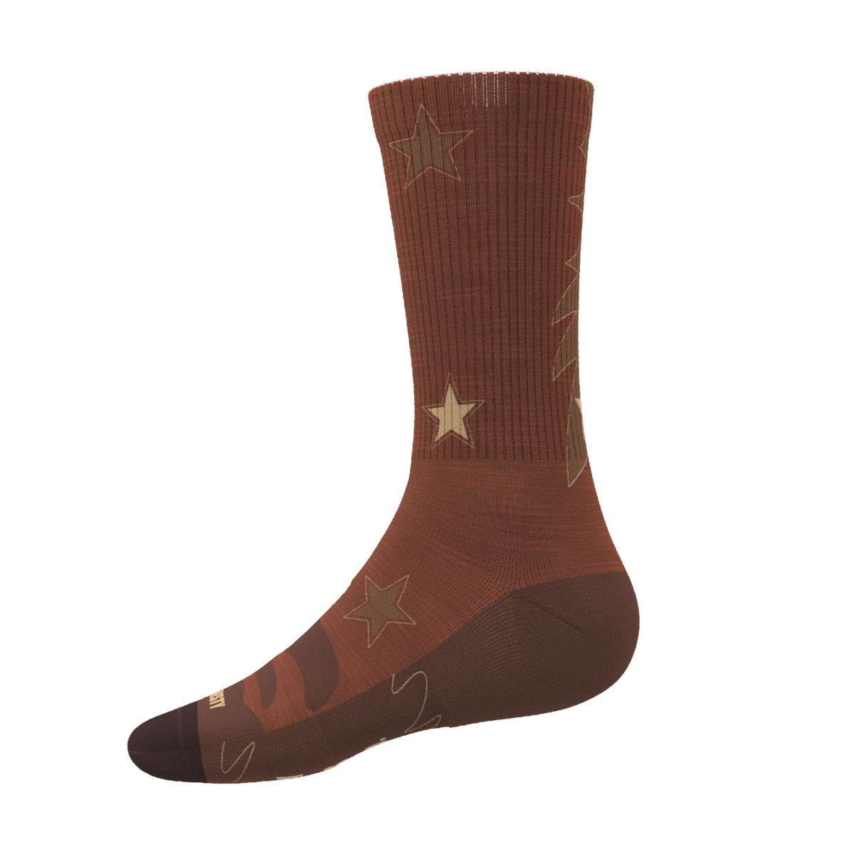 The Rodeo | Western Heel Hammock™ Crew Socks - Shinesty