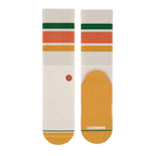 The Roller Rink | Retro Stripes Heel Hammock™ Crew Socks - Shinesty