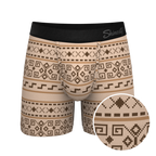 The Dude Abides | Aztec Sweater Ball Hammock® Pouch Underwear - Shinesty