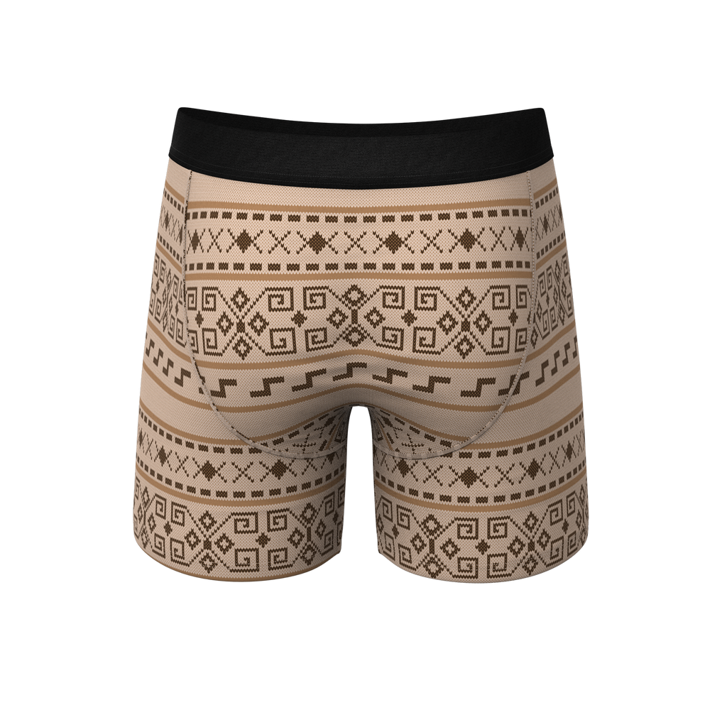 The Dude Abides | Aztec Sweater Ball Hammock® Pouch Underwear - Shinesty