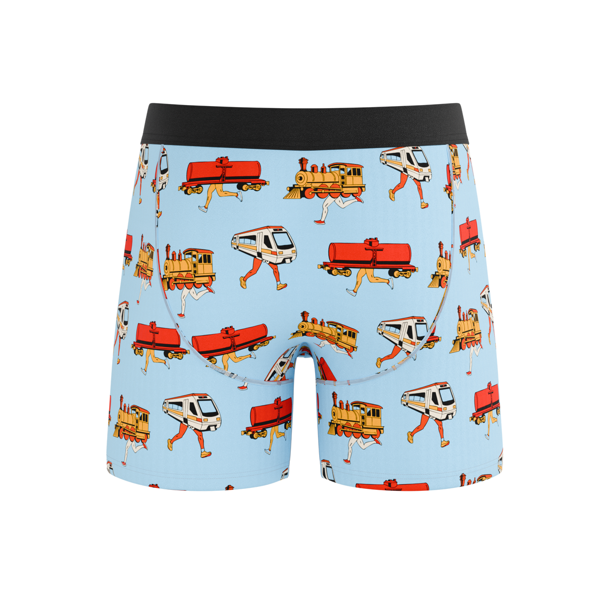 The Runaway Train | Train Ball Hammock® Pouch Underwear With Fly - Shinesty