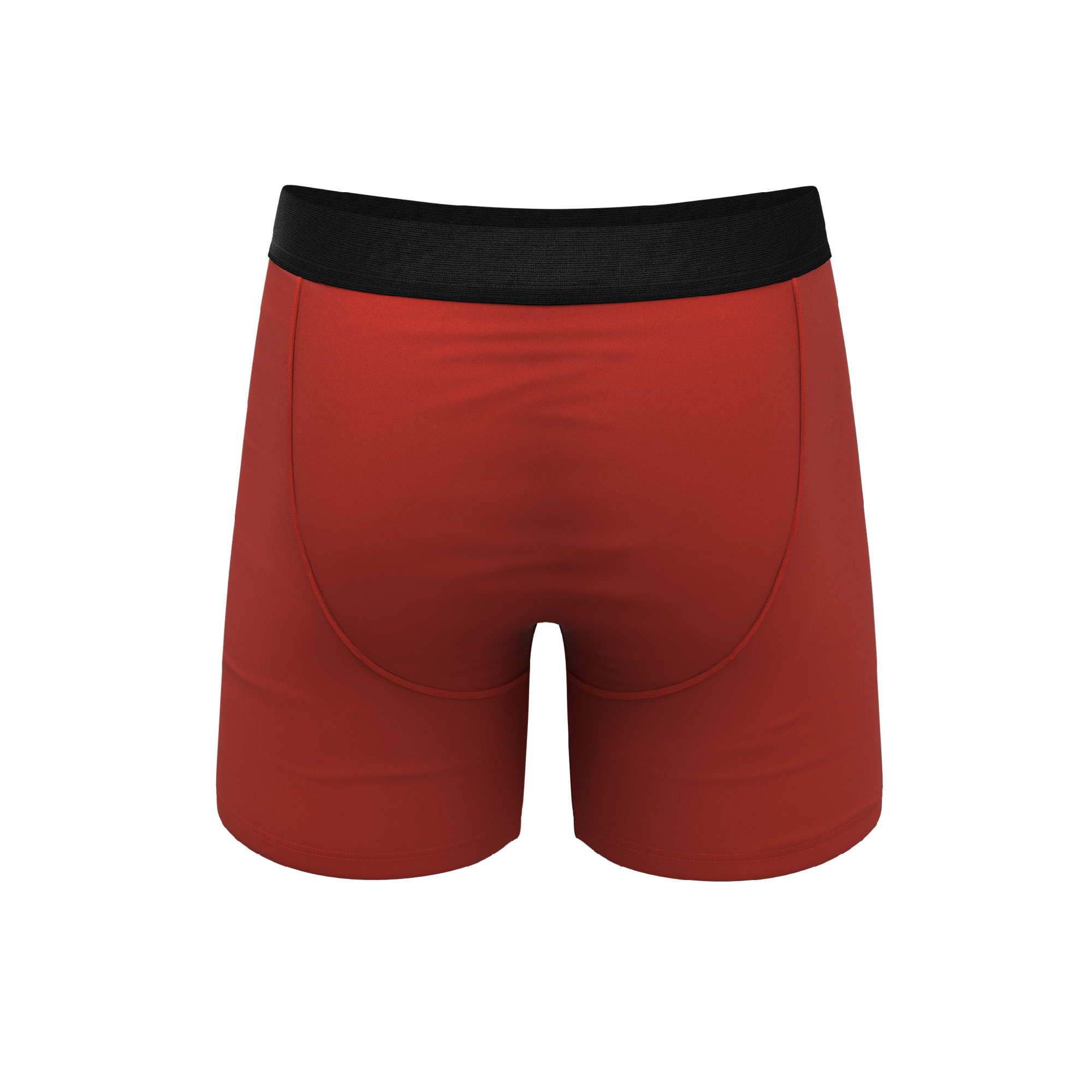 The Rust Fund | Rusty Red Ball Hammock® Pouch Underwear With Fly - Shinesty