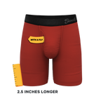 The Rust Fund | Rusty Red Ball Hammock® Boxer - Long Leg - Shinesty