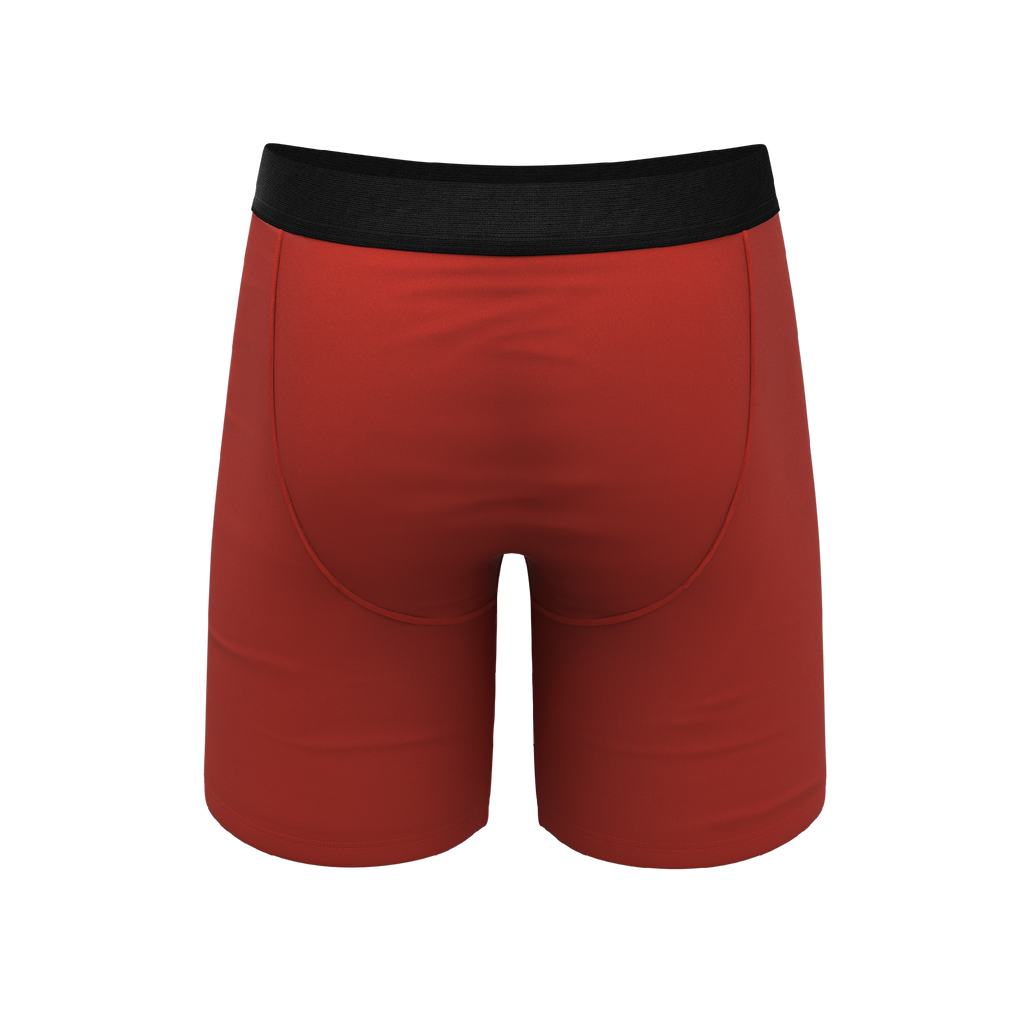 The Rust Fund | Rusty Red Ball Hammock® Boxer - Long Leg - Shinesty