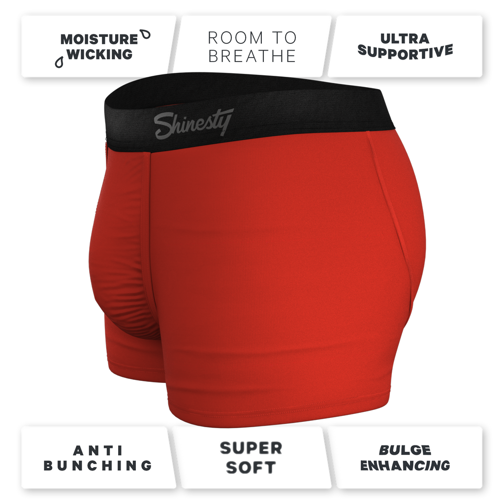 The Rust Fund | Rusty Red Ball Hammock® Pouch Trunks Underwear - Shinesty