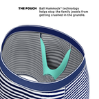 The Sailor | Nautical Stripe Ball Hammock® Pouch Underwear - Shinesty