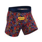 The San Diego Sunrise | Tropical Foliage Ball Hammock® Pouch Underwear With Fly - Shinesty