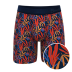 The San Diego Sunrise | Tropical Foliage Ball Hammock® Boxer - Long Leg - Shinesty