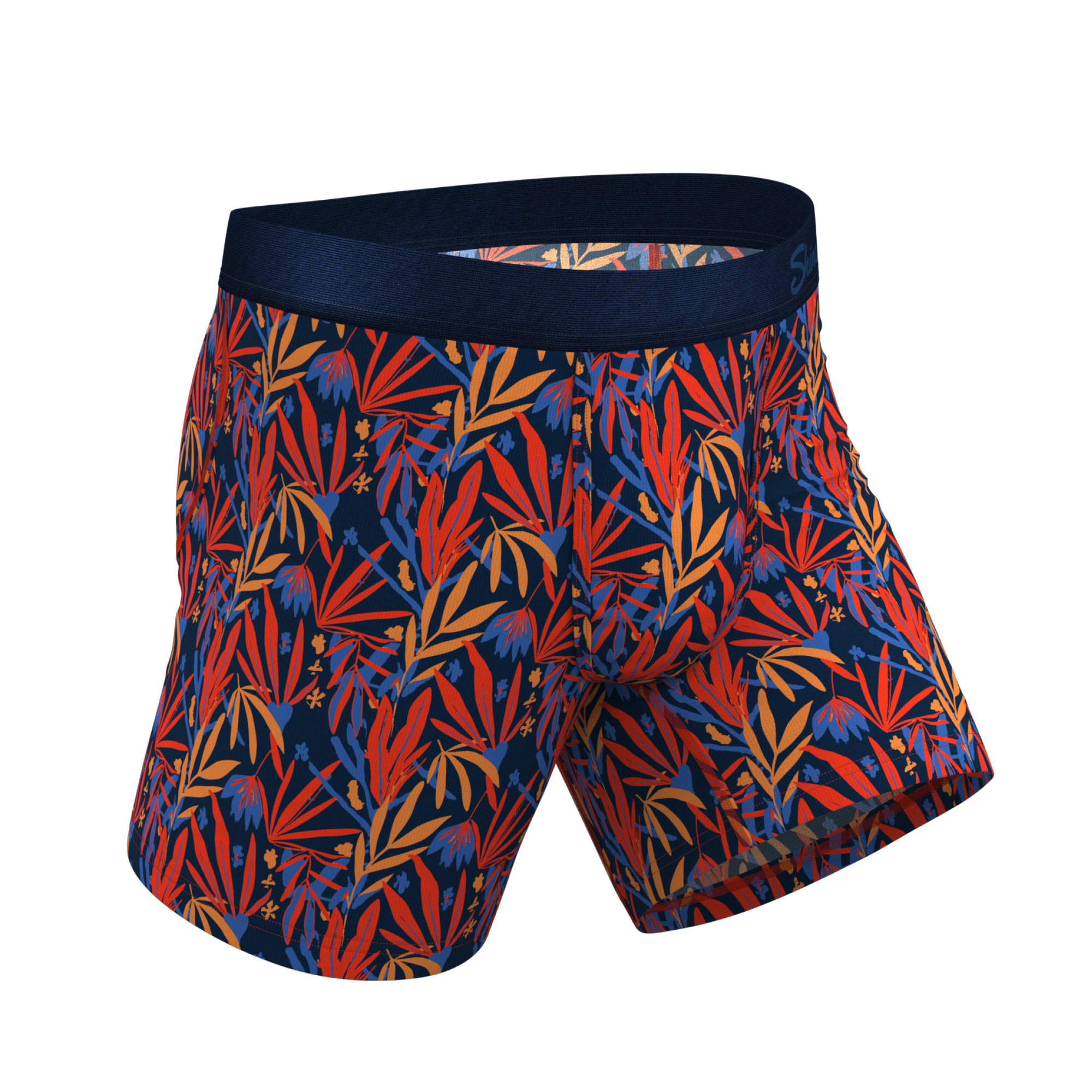 The San Diego Sunrise | Tropical Foliage Ball Hammock® Pouch Underwear - Shinesty