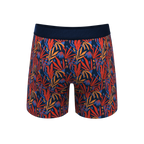The San Diego Sunrise | Tropical Foliage Ball Hammock® Pouch Underwear - Shinesty