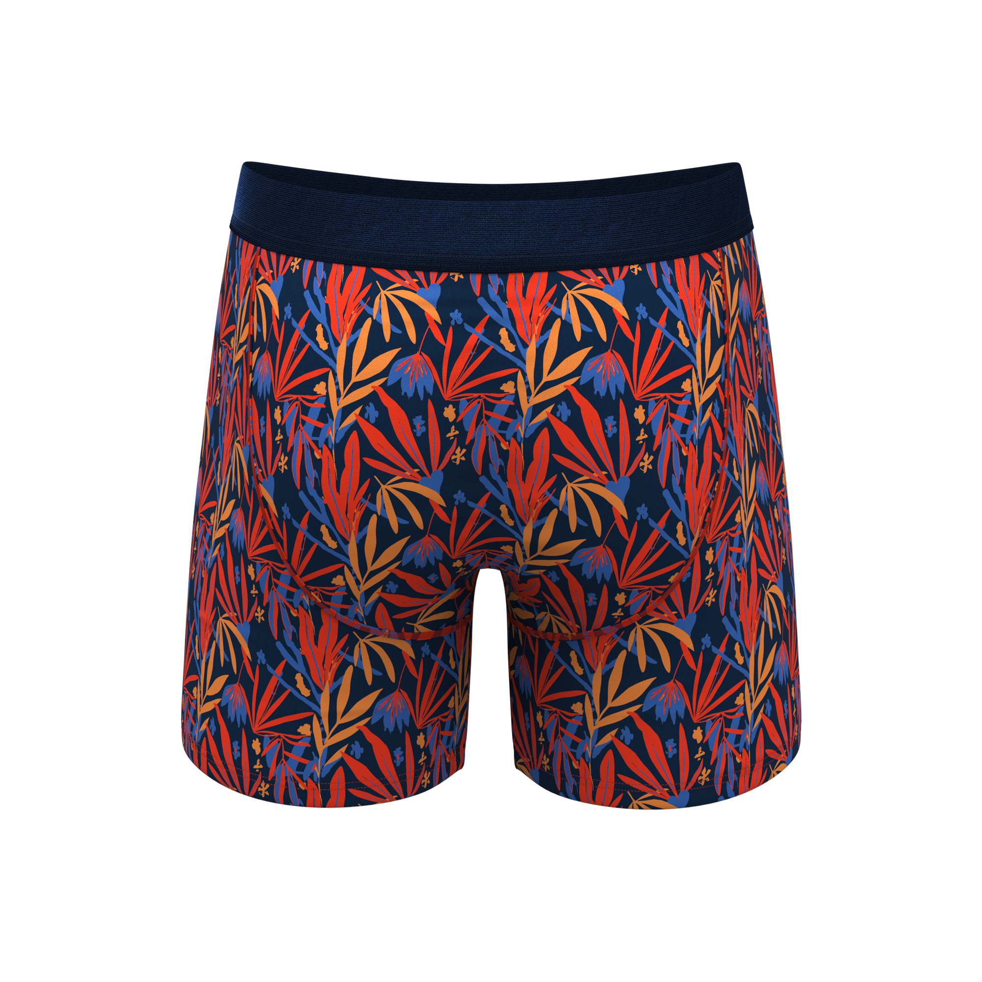 The San Diego Sunrise | Tropical Foliage Ball Hammock® Pouch Underwear - Shinesty