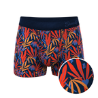 The San Diego Sunrise | Tropical Foliage Ball Hammock® Pouch Trunks Underwear - Shinesty
