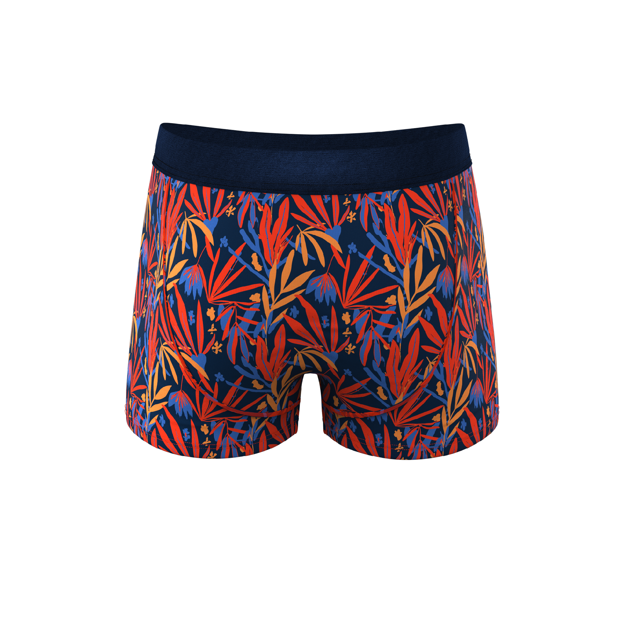 The San Diego Sunrise | Tropical Foliage Ball Hammock® Pouch Trunks Underwear - Shinesty